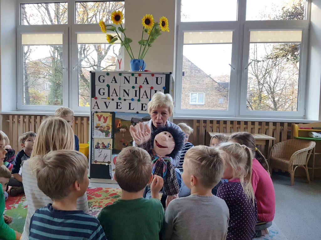 psichodramos lėlės, bendravimas su vaiku