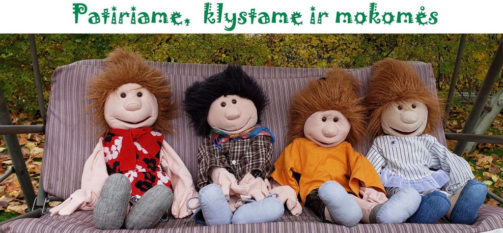 Šnekučiai, psichodrama, psichodramos lėlės