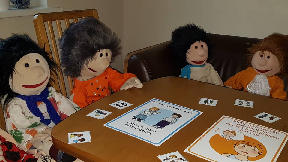 psichodramos lėlės